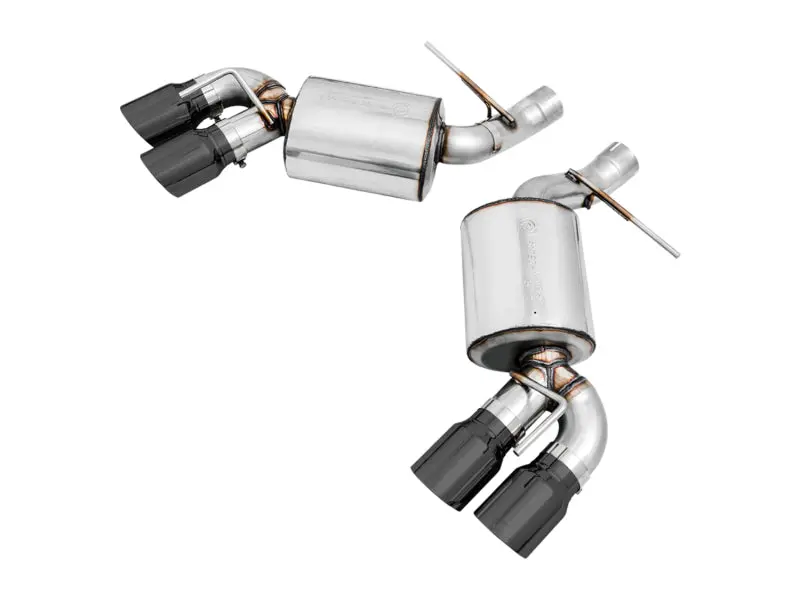 Awe Tuning 2016-2024 Chevrolet Camaro 6Th Gen Ss Axle-Back Exhaust Touring Edition (Quad Diamond Black Tips) 1