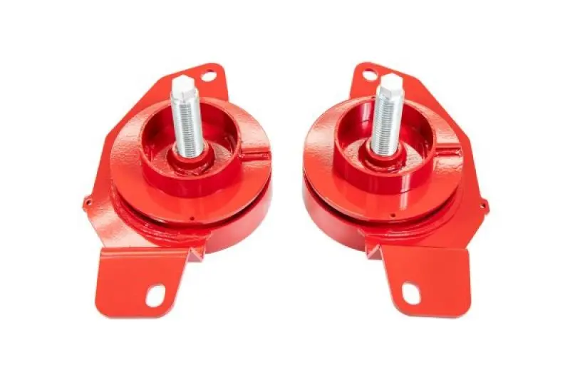 Umi Performance 1982-1992 Chevrolet Camaro 3Rd Gen Gm F-Body Upper Spring Mount Weight Jacks For Umi K-Member Red 1