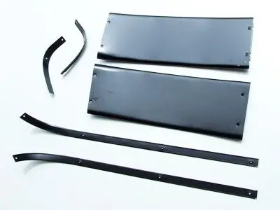 Interior Upper Trim & Moulds At Rear Of 1967-1968 Fastback 1
