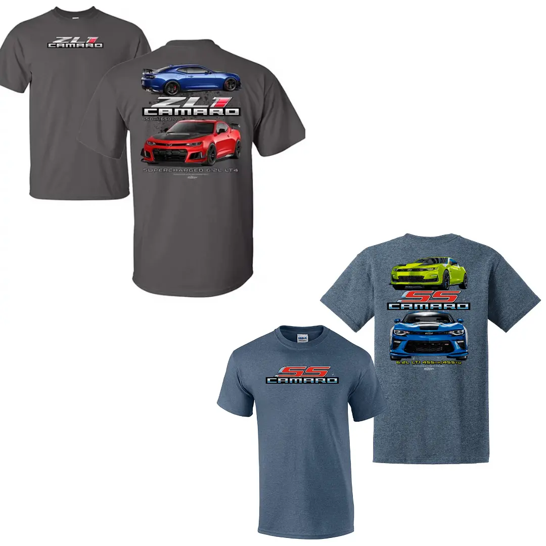 6Th Generation Camaro T-Shirt Bundle 1