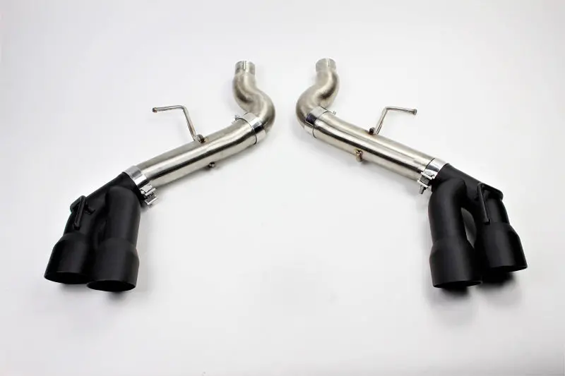 Mishimoto 2016-2020 Chevrolet Camaro 6Th Gen + Ss Quad-Tip Race Axle-Back Exhaust W Black Tips 1
