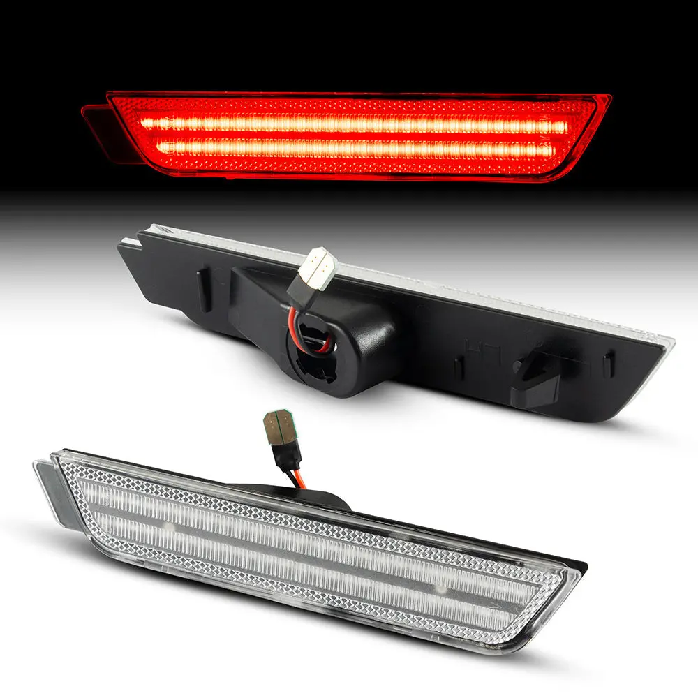 2010-2015 Chevrolet Camaro Clear Led Side Markers 1