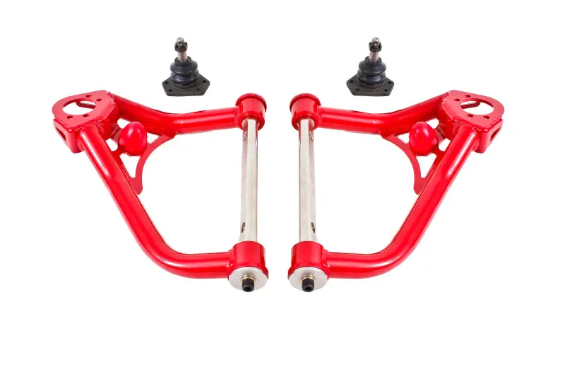 Bmr Suspension 1967-1969 Chevrolet Camaro 1St Gen Bmr F-Body Non-Adj. Upper A-Arms (Polyurethane) Red 1