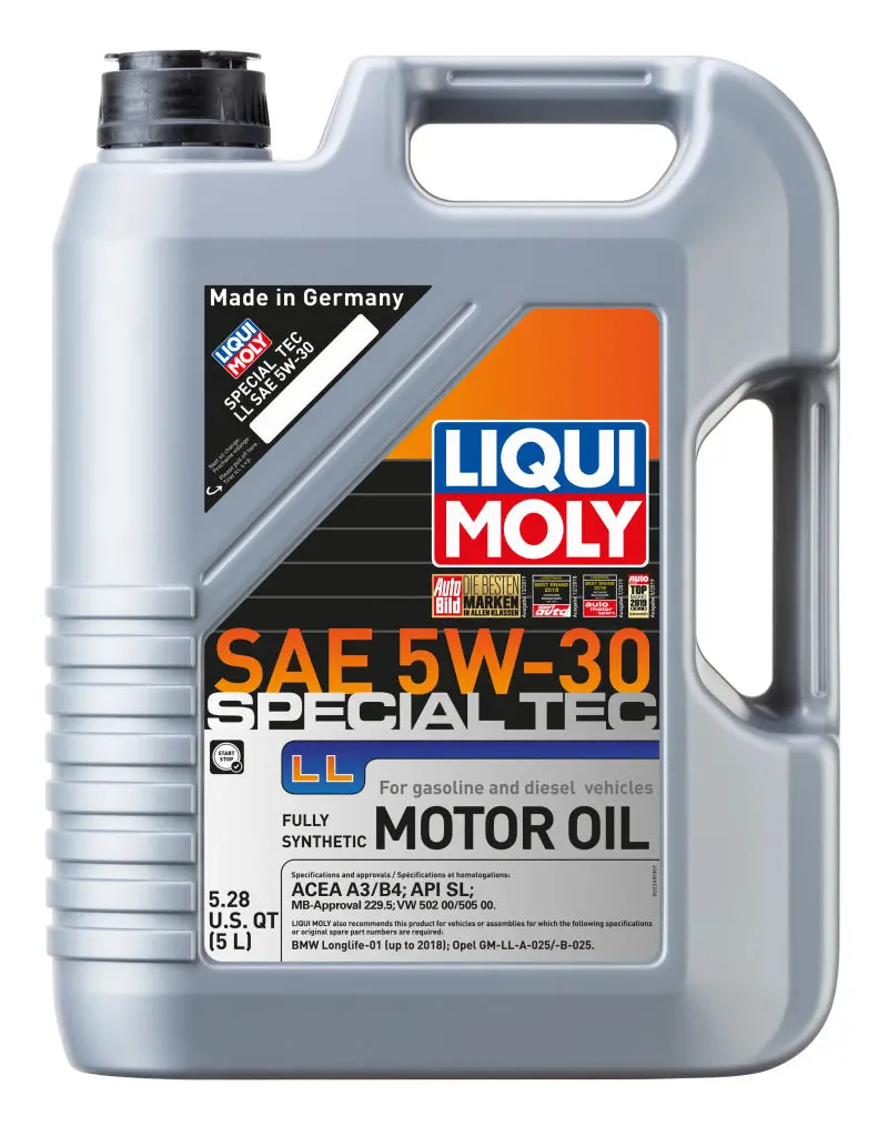 Liqui Moly 1993-2002 Chevrolet Camaro 4Th Gen 5L Special Tec Ll Motor Oil Sae 5W30 1