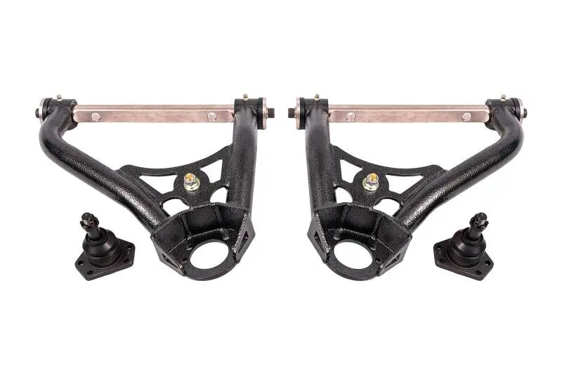 Bmr Suspension 1967-1969 Chevrolet 1St Gen Camaro Bmr Nova Non-Adj. Upper A-Arms W Std. Ball Joint (Delrin) Black Hammertone 1