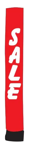 Air Tubes For Automotive Dealership Events - Lightweight Parachute Material - 18Ft X 18" High Visibility Inflatable Display - Reusable And Easy To Store 1