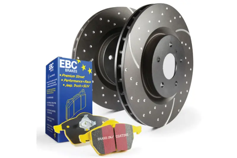 Ebc 2010-2015 Chevrolet Camaro 5Th Gen S5 Brake Pad And Rotor Kit 1