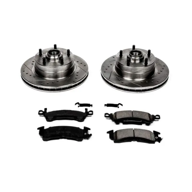Powerstop 1969-1969 Chevrolet Camaro 1St Gen Power Stop Front Z23 Evolution Sport Brake Kit 1