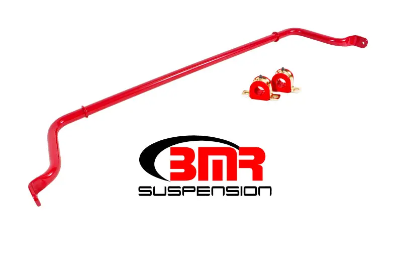 Bmr Suspension 2016-2024 Chevrolet 6Th Gen Camaro Bmr Rear Hollow 32Mm Non-Adj. Sway Bar Kit Red 1