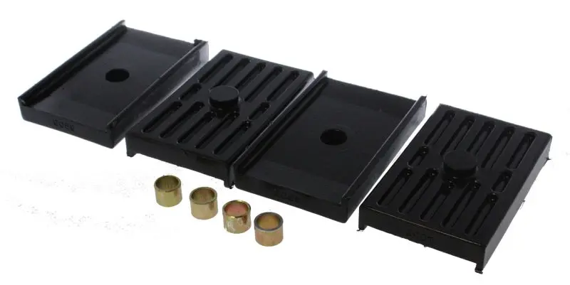 Energy Suspension 1968-1969 Chevrolet Camaro 1St Gen Firebird Nova Ii Black Multi Leaf Spring Isolat 1