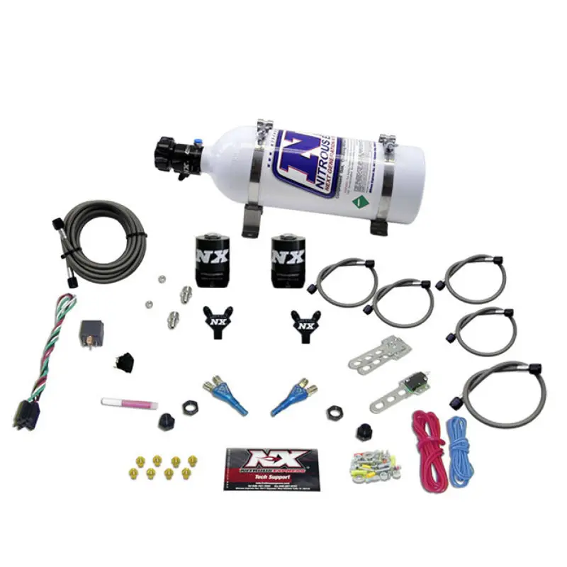 Nitrous Express 1992-2002 Chevrolet Camaro 3Rd-4Th Gen Gm Efi Dual Nozzle Nitrous Kit (100-300Hp) W 5Lb Bottle 1