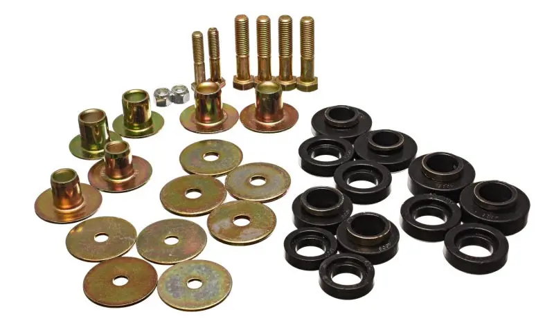 Energy Suspension 1967-1981 Chevrolet Camaro 1St-2Nd Gen Nova Ii Firebird Trans Am Black Body(Subframe) 1
