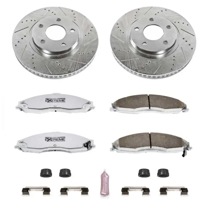 Powerstop 1998-2002 Chevrolet Camaro 4Th Gen Power Stop Front Z26 Street Warrior Brake Kit 1