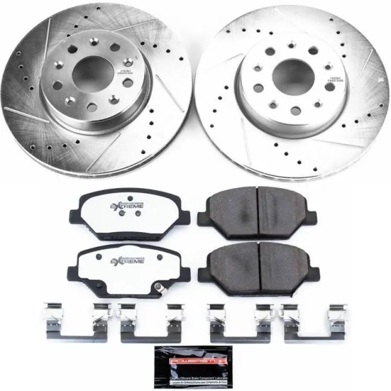 Powerstop 2016-2023 Chevrolet Camaro 6Th Gen Power Stop Front Z26 Street Warrior Brake Kit 1