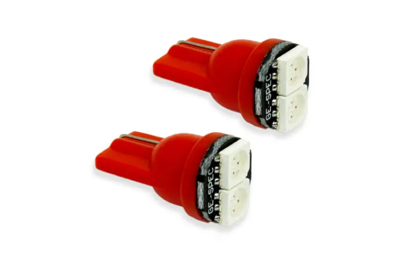 Diode Dynamics 194 Led Bulb Smd2 Led - Red (Pair) 1