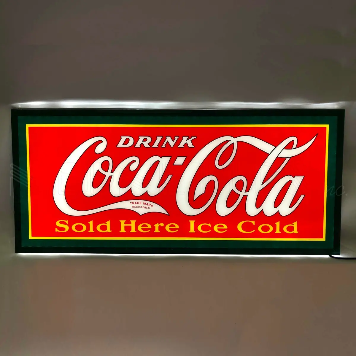 Coca-Cola Sold Here Slim Line Led Sign 1