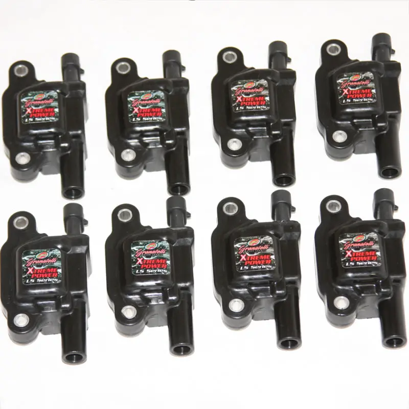 Granatelli Motor Sports 2017-2021 Chevrolet Camaro 6Th Gen Granatelli Gm Lt Direct Ignition Coil Packs Black (Set Of 8) 1