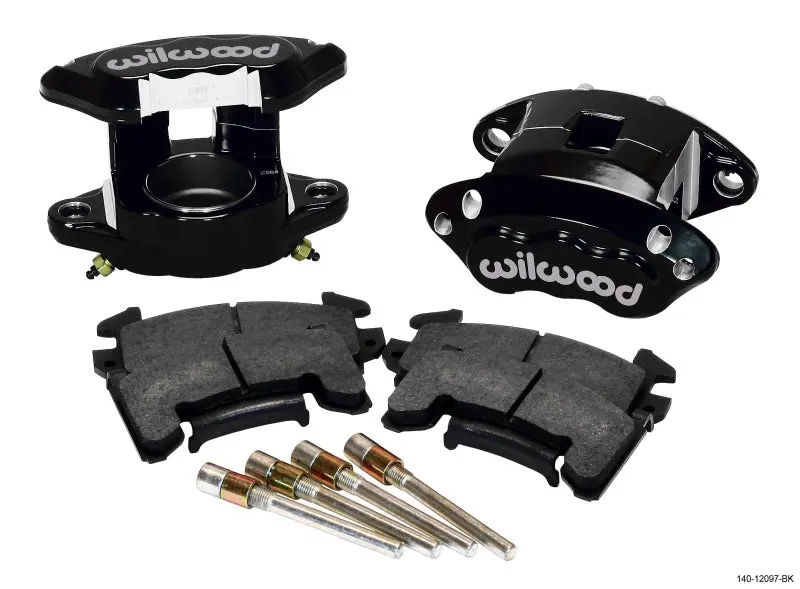 Wilwood 1982-1992 Chevrolet Camaro 3Rd Gen D154 Front Caliper Kit Black 2.50In Piston 1.04In Rotor 1