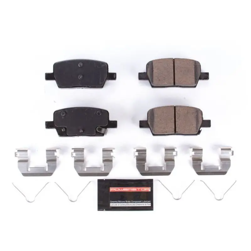 Powerstop 2016-2024 Chevrolet Camaro 6Th Gen Power Stop Enclave Rear Z23 Evolution Sport Brake Pads W Hardware 1