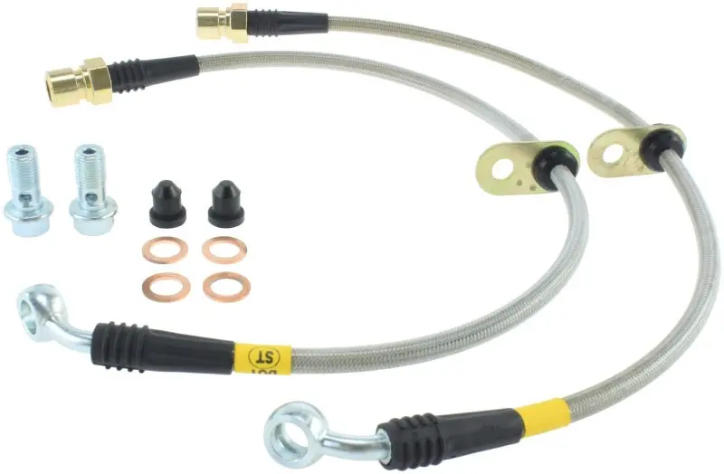 Stoptech 2010-2015 Chevrolet Camaro 5Th Gen 10+ Ss V8 Stainless Steel Front Brake Lines 1
