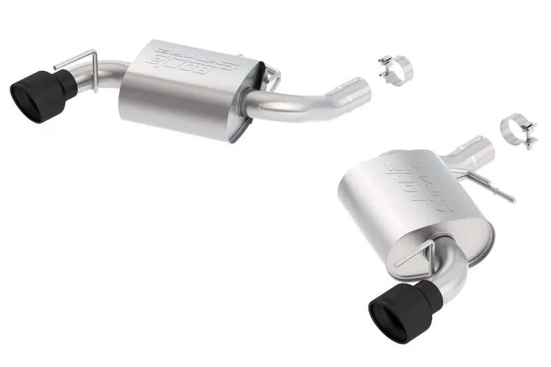 Borla 2016-2024 Chevrolet Camaro 6Th Gen Ss At Mt Rwd Ceramic Black S-Type Exhaust (W O Npp) 1