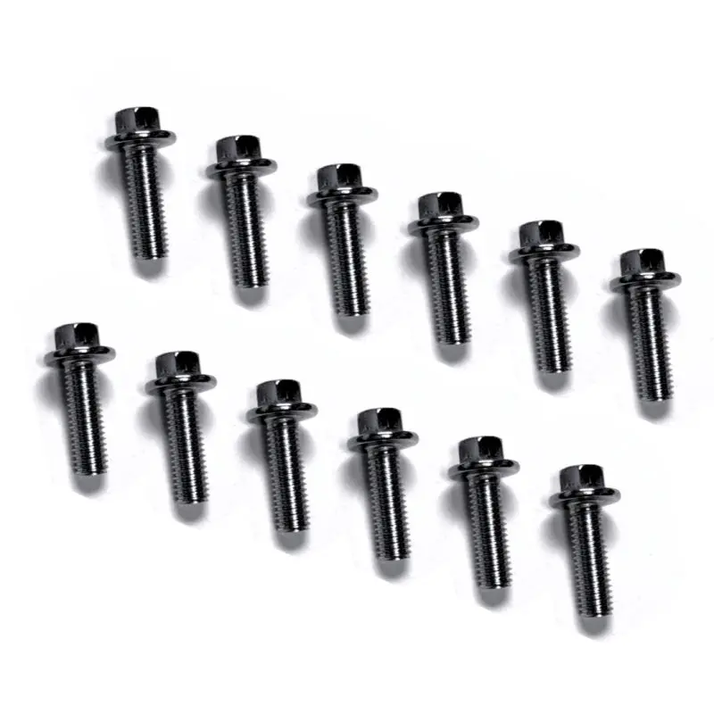 Kooks Headers 1967-2015 Chevrolet Camaro 1St-5Th Gen Kooks Ls Engine Header Bolts And Locking Hardware Qty 12 M8 1.25 X 25Mm Bolts 1