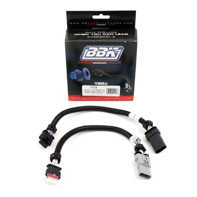 Bbk 2016-2024 Chevrolet Camaro 6Th Gen 6.2L Ss O2 Sensor Extensions (Auto Only Drivers Side 1 Front & 1 Rear) 1