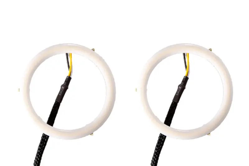 Diode Dynamics 2010-2013 Chevrolet Camaro 5Th Gen Halo Lights Led 80Mm Red (Pair) 1