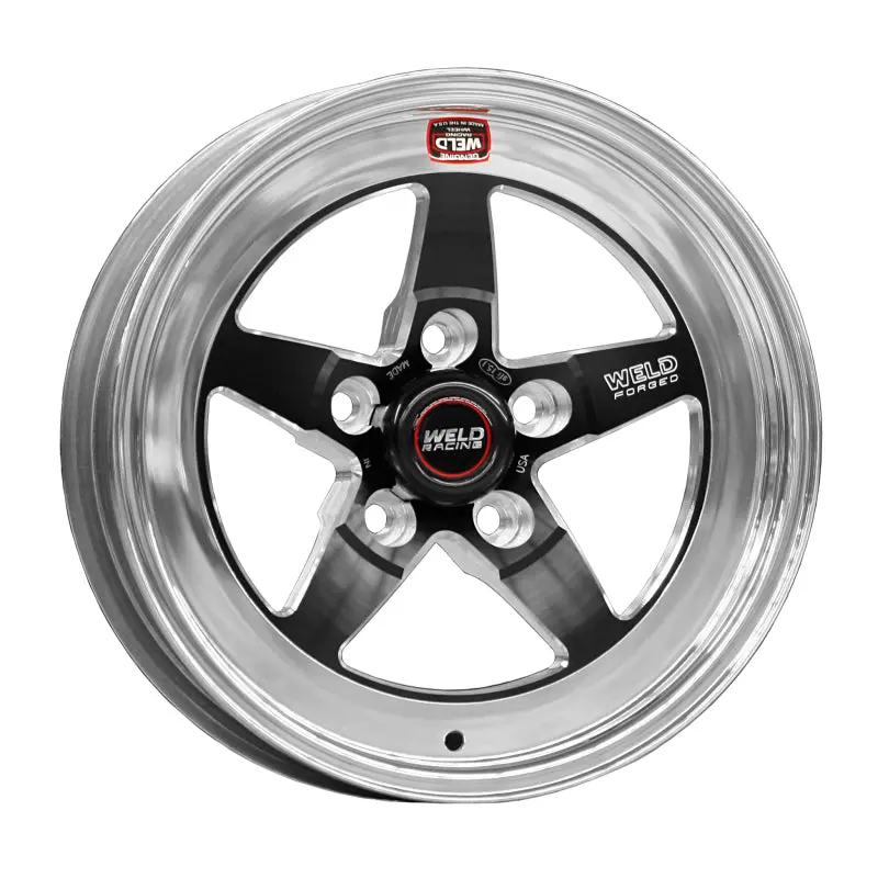 Weld 1993-2002 Chevrolet Camaro 4Th Gen S71 15X10 5X4.75 Bp 7.5In. Bs Black Wheel (Medium Pad) Non-Beadlock 1