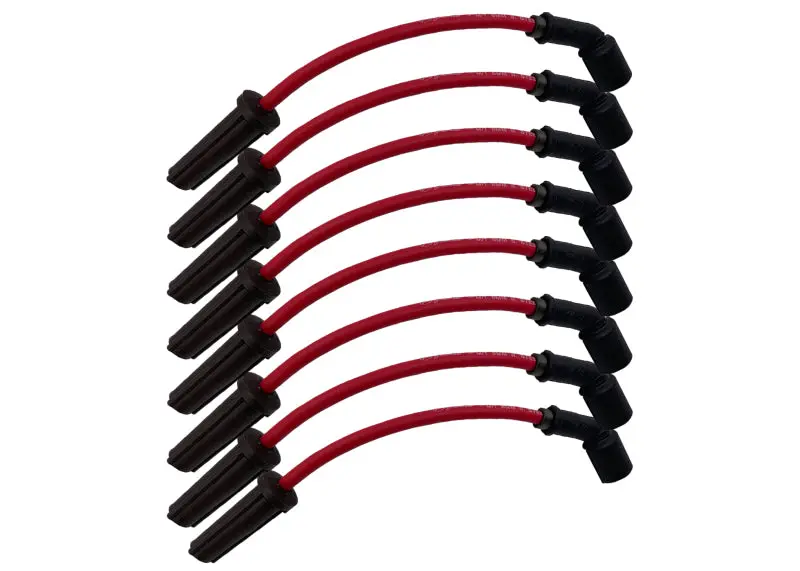 Granatelli Motor Sports 2010-2021 Chevrolet Camaro 5Th-6Th Gen Granatelli Gm Lt1 6.2L V8 Straight Boot Hi-Perf Coil-Near-Plug Wire Connector Kit Red 1