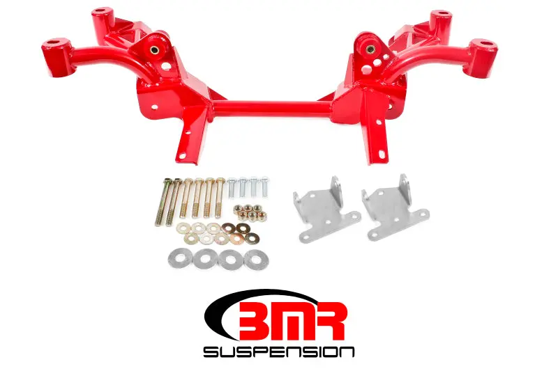 Bmr Suspension 1982-1992 Chevrolet Camaro 3Rd Gen Bmr F-Body K-Member W Sbc Bbc Motor Mounts And Pinto Rack Mounts Red 1