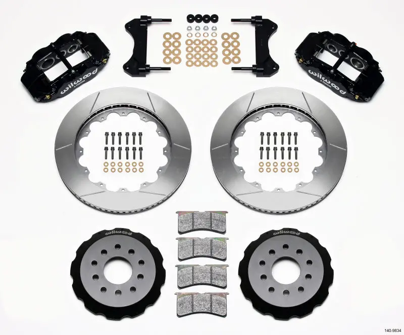 Wilwood 1993-2002 Chevrolet Camaro 4Th Gen Narrow Superlite 6R Front Hat Kit 14.00In 1