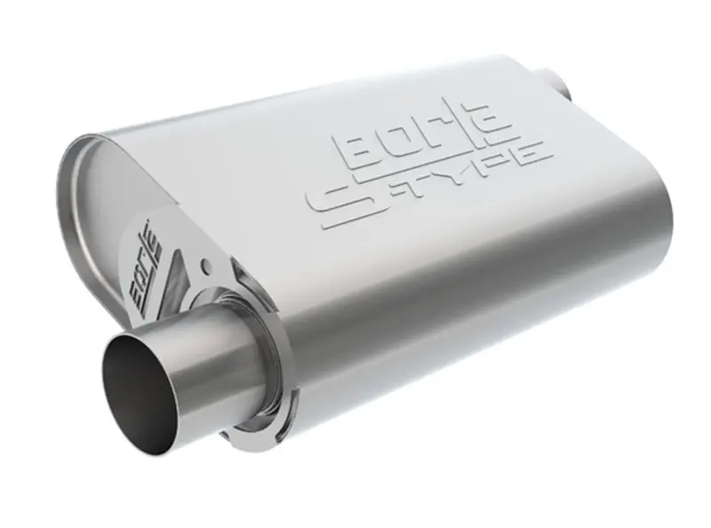Borla 2010-2015 Chevrolet Camaro 5Th Gen Cratemuffler Ls3 S-Type 2.50In Offset Offset 14Inx4.35Inx9in Oval Muffler 1