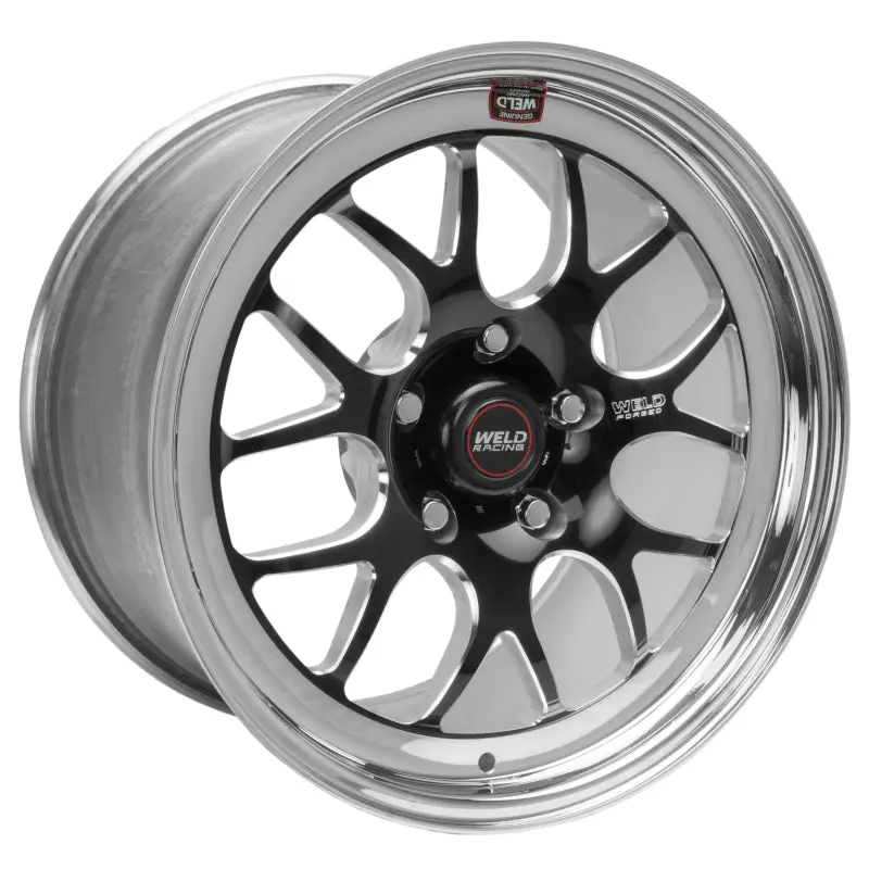 Weld 2010-2018 Chevrolet Camaro 5Th-6Th Gen S77 17X10 5X120mm Bp 7.2In. Bs Black Wheel (High Pad) Non-Beadlock 1