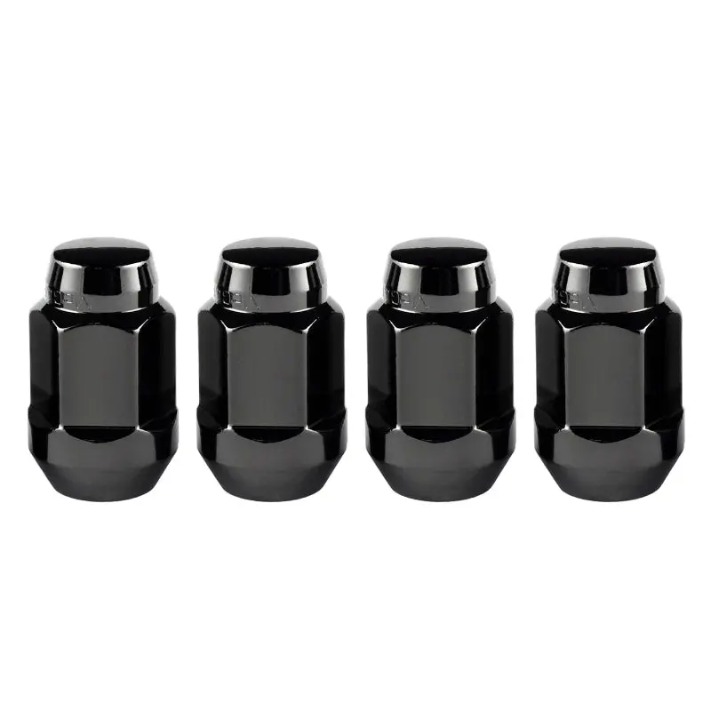 Mcgard 2010-2023 Chevrolet Camaro 5Th-6Th Gen Hex Lug Nut (Cone Seat Bulge Style) M14x1.5 22Mm Hex 1.635In. Length (4-Pack) Black 1