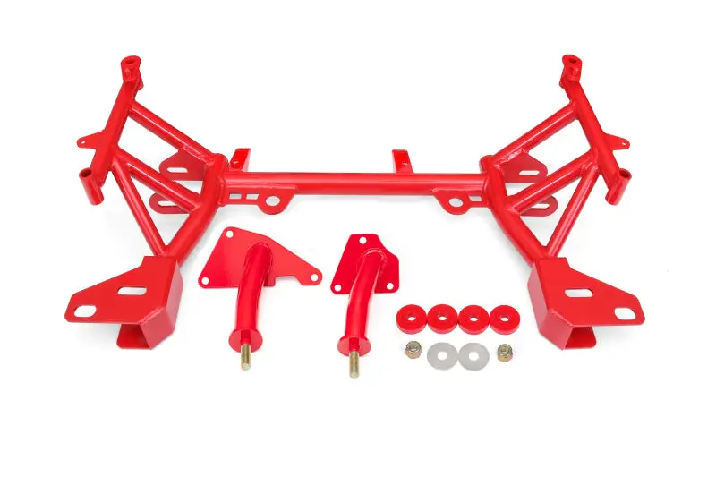 Bmr Suspension 1993-1997 Chevrolet 4Th Gen Camaro Bmr F-Body K-Member Lt1 Motor Mounts Pinto Rack Mounts Red 1