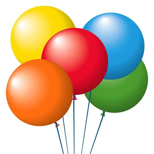 17" Large Round Latex Balloons - Single Color/Assorted Car Dealer Giant Balloons - Premium Balloons For Festive Auto Decor - Long-Lasting Flight And Easy-To-Tie Long Necks 1