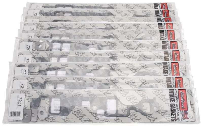 Edelbrock 1967-1986 Chevrolet Camaro 1St-3Rd Gen 10 Pack Of 7201 Intake Gasket Sets 1
