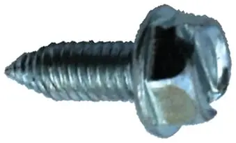 Slotted Hex Head License Plate Screws - 6Mm × 16Mm Stainless Steel - Universal Fit Rust-Resistant Screws For Car Dealerships - Bulk Pack Of 100 1