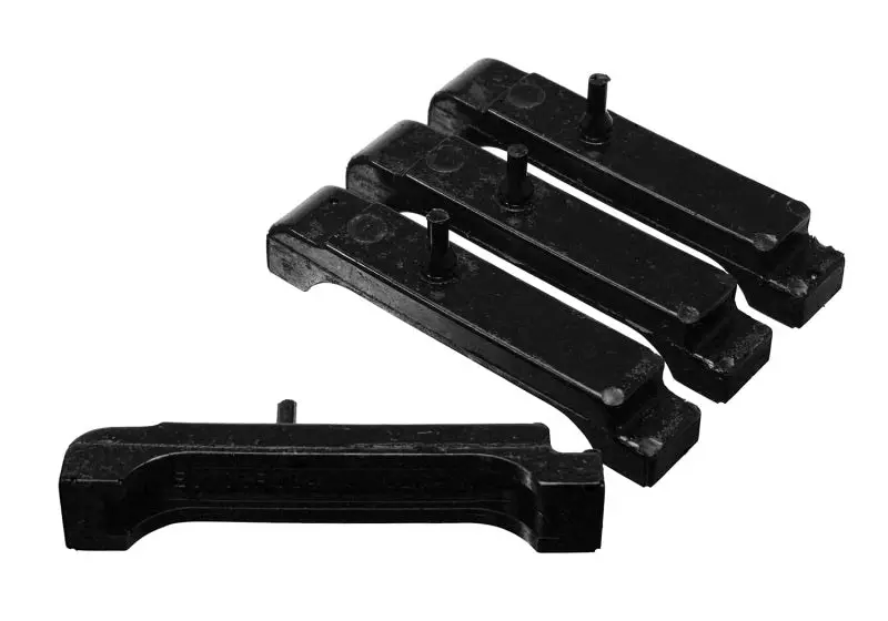 Energy Suspension 1968-1987 Chevrolet Camaro 1St-3Rd Gen Gm Bbc Black Radiator Isolator Pad Set 4 Row 2