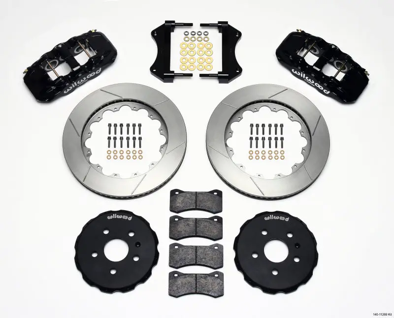 Wilwood 2010-2015 Chevrolet Camaro 5Th Gen Aero6 Front Hat Kit 14.25 1