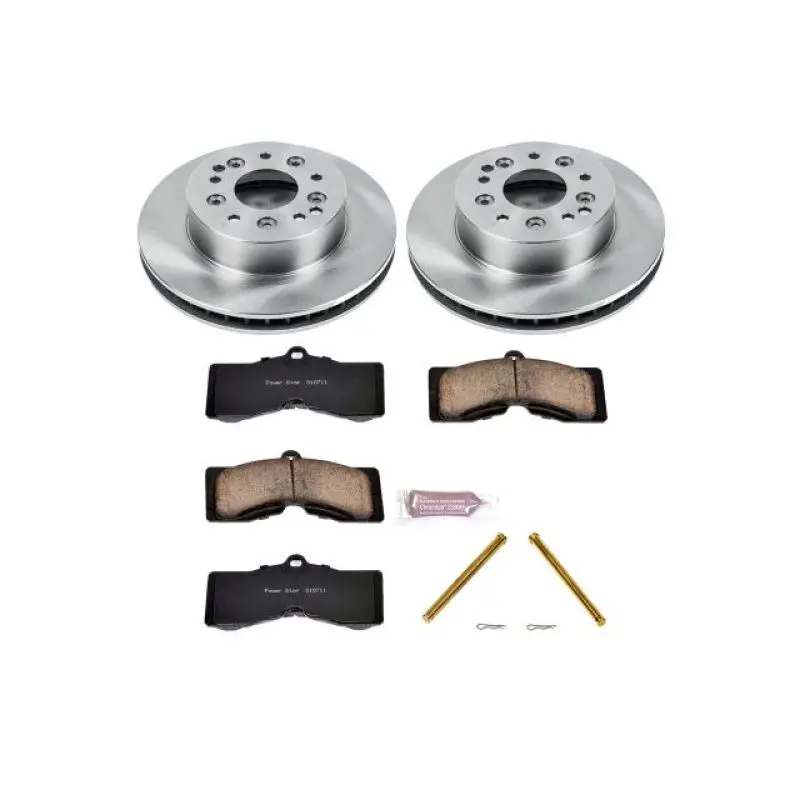 Powerstop 1969-1969 Chevrolet Camaro 1St Gen Power Stop Front Or Rear Autospecialty Brake Kit 1