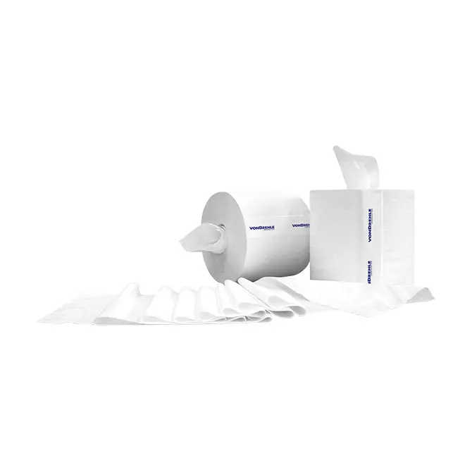 Center Pull Hand Towels For Commercial Use - 990 Feet Soft, Strong, And Absorbent 1-Ply Paper Towels - Large Roll 8.5" Diameter X 8.3" Width - Ideal For High-Traffic Restrooms And Industrial Cleaning 1
