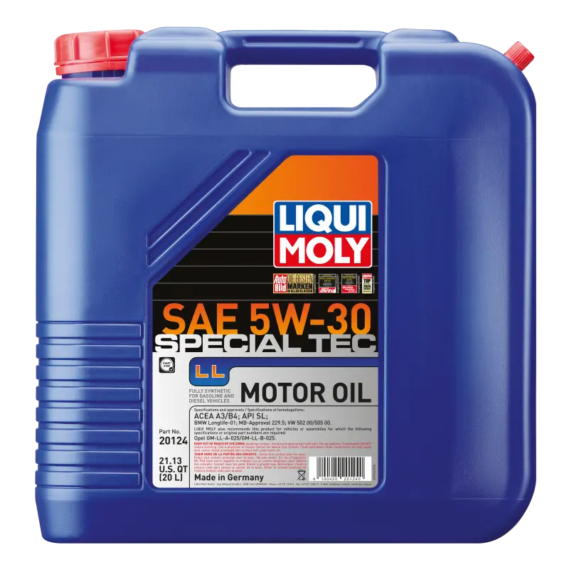 Liqui Moly 1993-2002 Chevrolet Camaro 4Th Gen 20L Special Tec Ll Motor Oil Sae 5W30 1