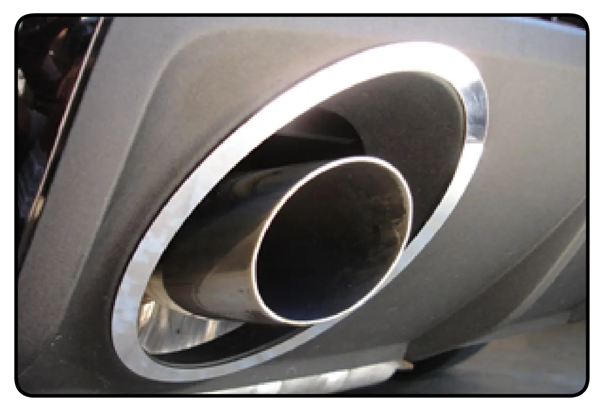 2010 Chevrolet Camaro V6 Exhaust Rings Pair 1
