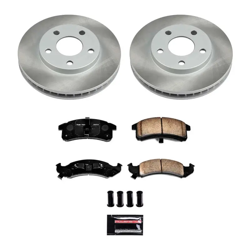Powerstop 1994-1997 Chevrolet Camaro 4Th Gen Power Stop Trans Sport Front Semi-Coated Rotor Kit 1