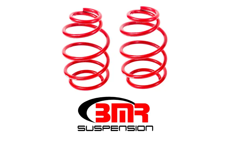 Bmr Suspension 2010-2015 Chevrolet 5Th Gen Camaro Bmr V8 Front Lowering Springs Red 1