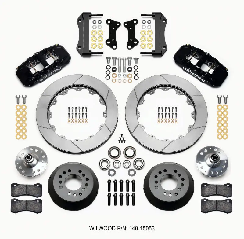 Wilwood 1967-1969 Chevrolet Camaro 1St Gen Aero6 Front Hub Kit 15.00 1