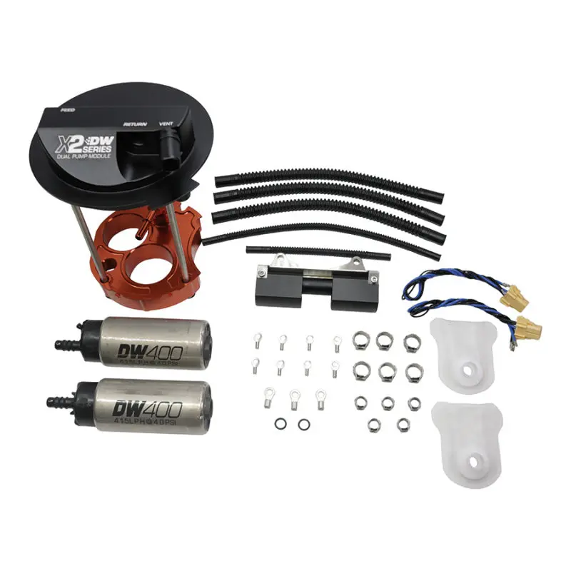 Deatschwerks 2016-2022 Chevrolet Camaro 6Th Gen Cts-V Ss X2 Series Fuel Pump Module With Dual Dw400 Pumps 1