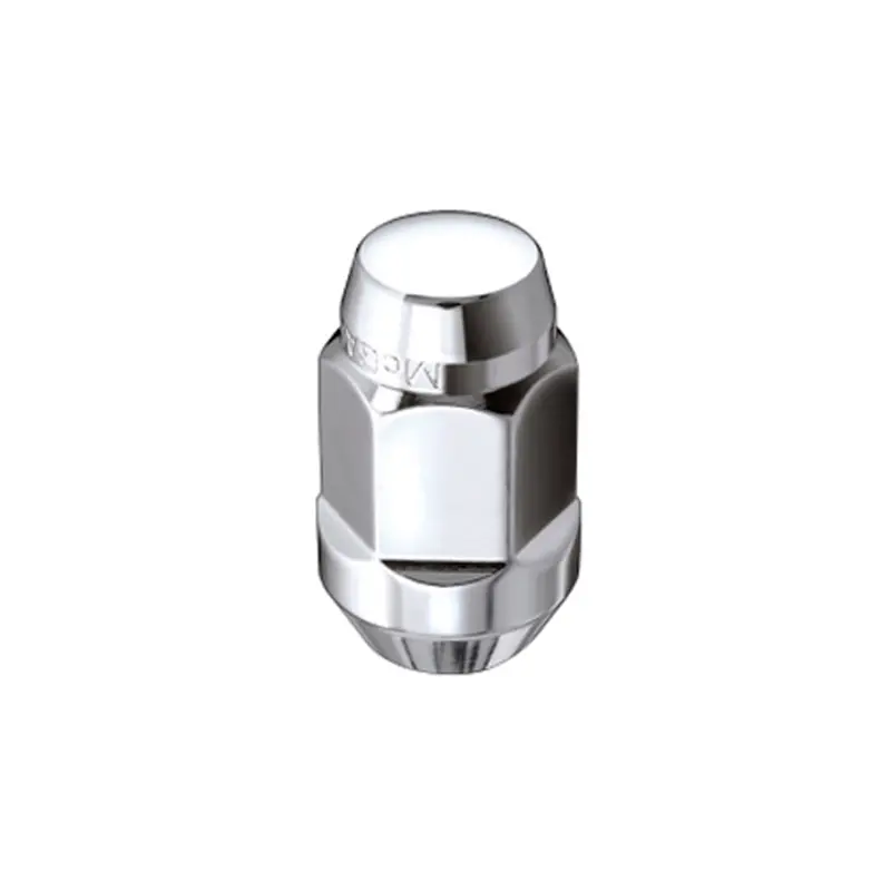 Mcgard 2010-2023 Chevrolet Camaro 5Th-6Th Gen Hex Lug Nut (Cone Seat Bulge Style) M14x1.5 22Mm Hex 1.635In. L (Box Of 100) Chrome 1